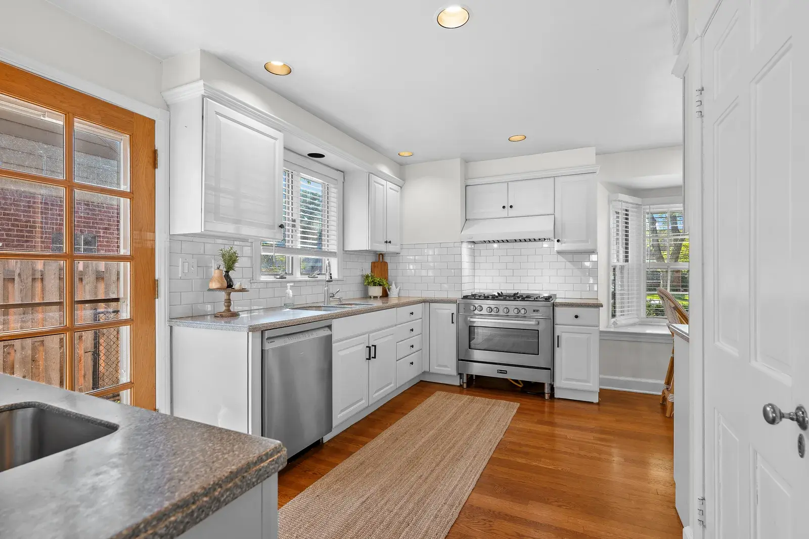 Interior view of a kitchen